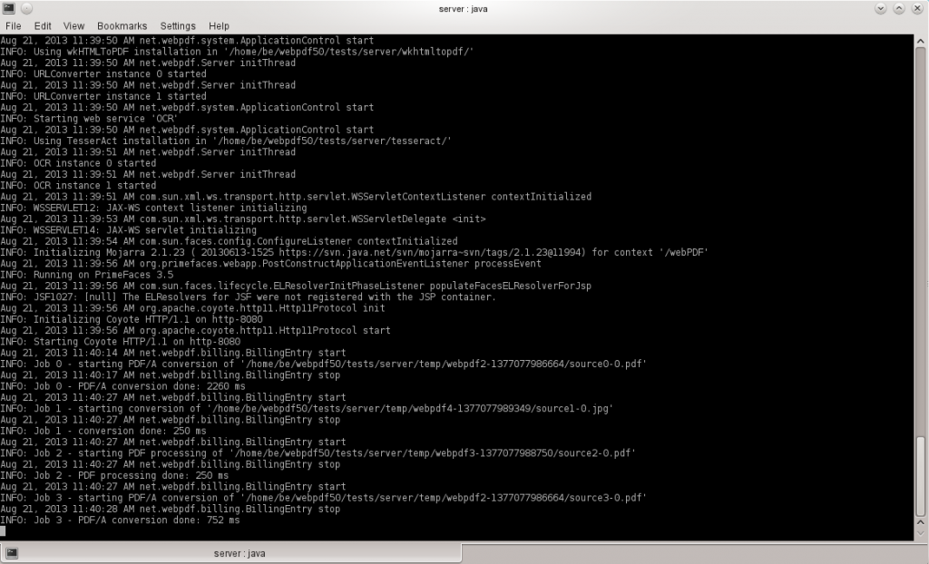 PDF-Server unter Linux