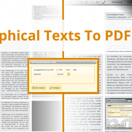Graphical Texts To PDF Screenshot