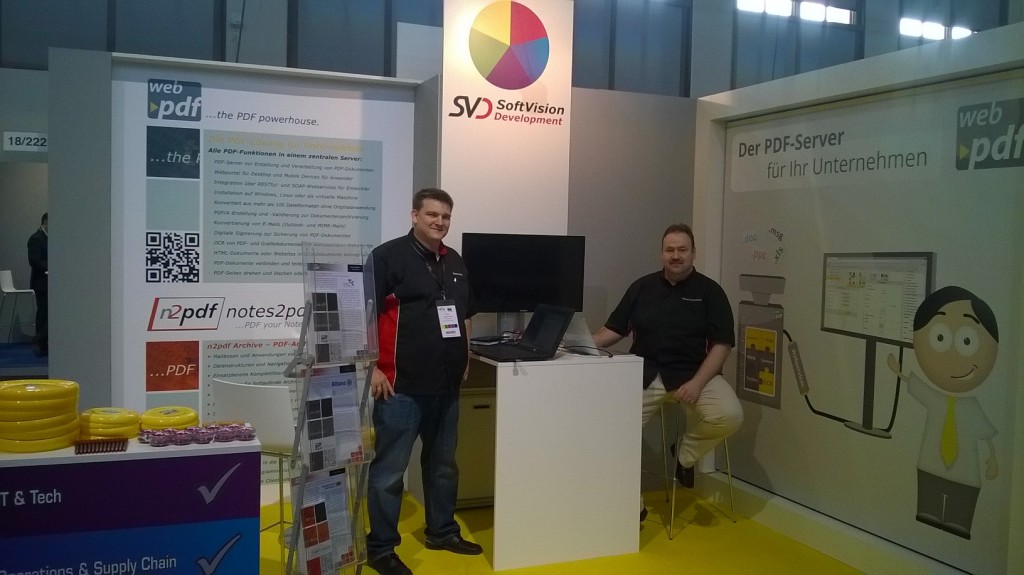 Stand auf der tools 2015-04