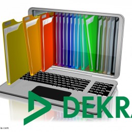 Digitale Archivierung Bild mit Dekra Logo