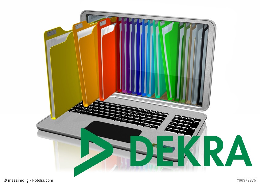 Digitale Archivierung Bild mit Dekra Logo