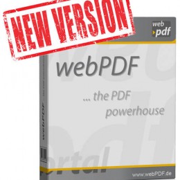 Neues Update von webPDF - Produktbox