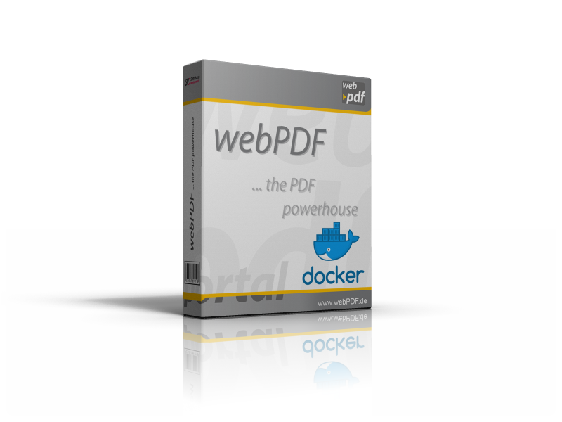webPDF mit Docker Produktbox